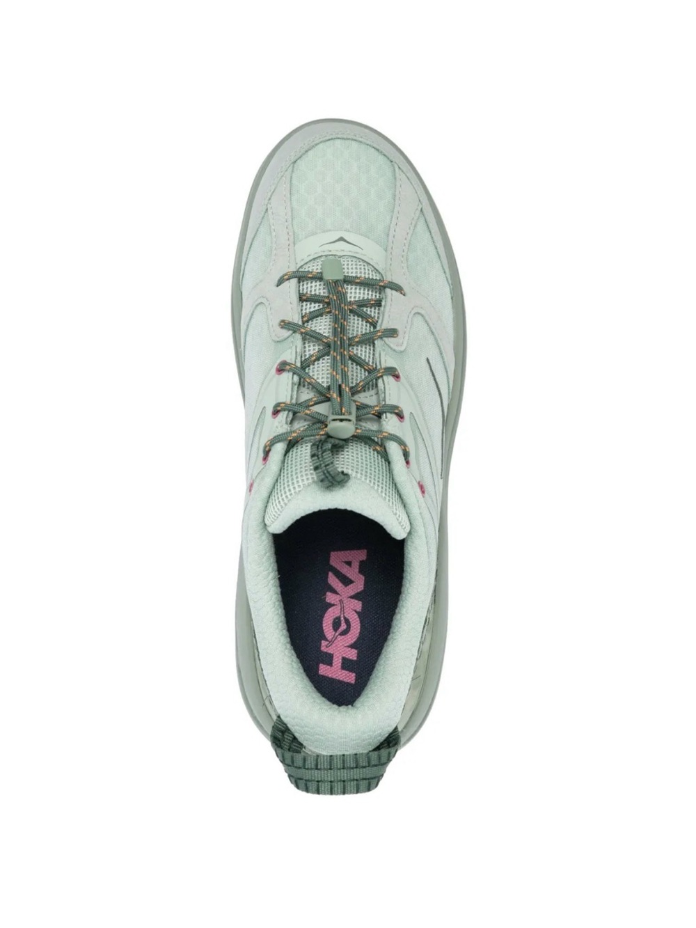 Hoka Women's Mint Green Lace-Up Sneakers